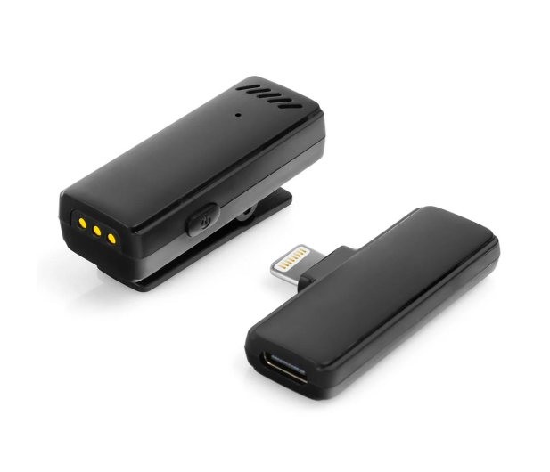 Spacetronik Mikrofon krawatowy bezprzewodowy SPU-WM11L Lightning - 1153948 - zdjęcie 2
